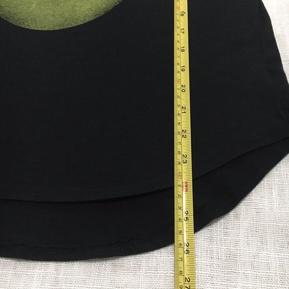 DISNEY | Peter Pan Girls Muscle Tank Top Size XL Black & Yellow Curved Hem Summe - Picture 9 of 9